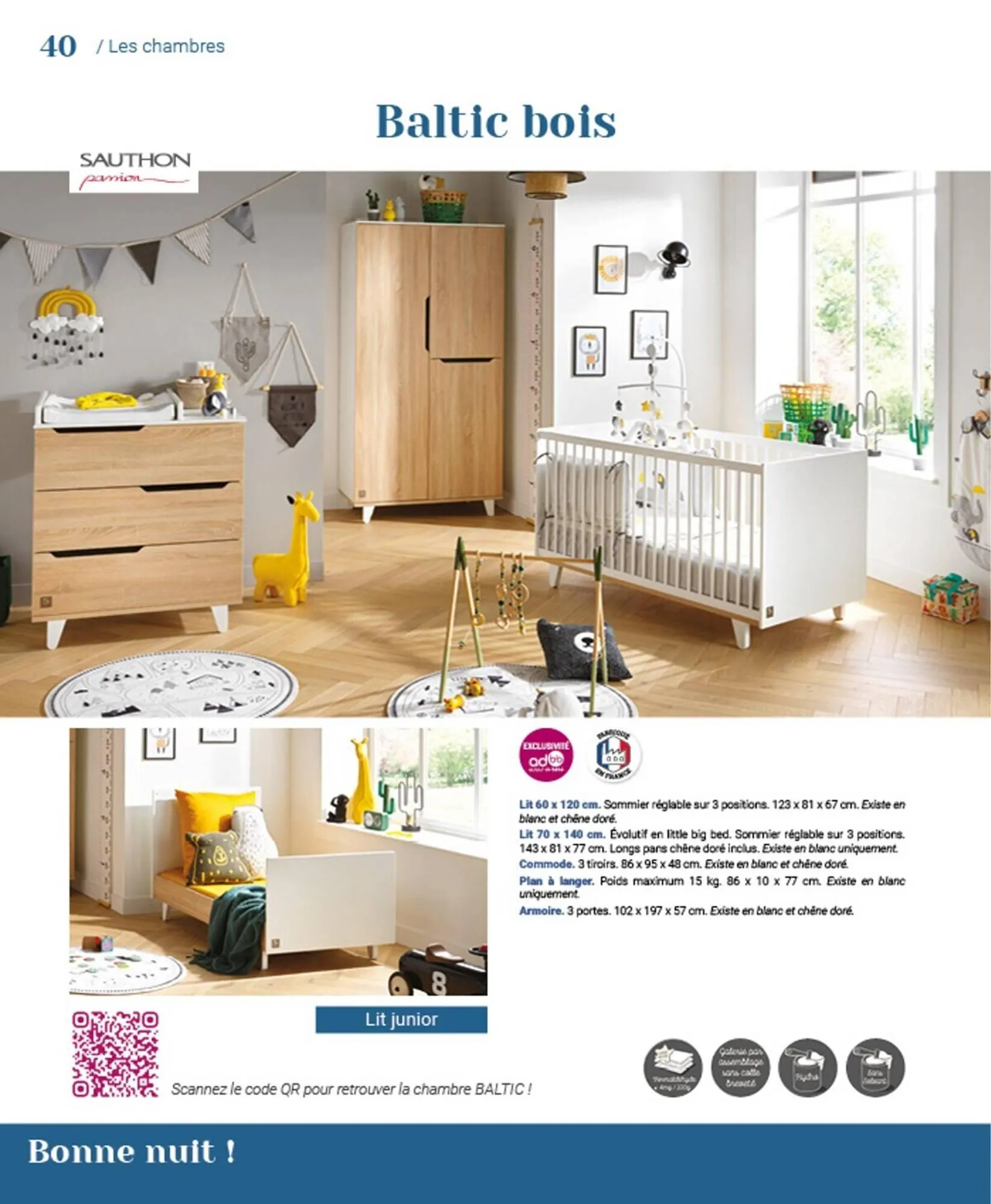 Catalogue autour de bébé du 31 mars au 31 janvier 2024 - Catalogue page 42