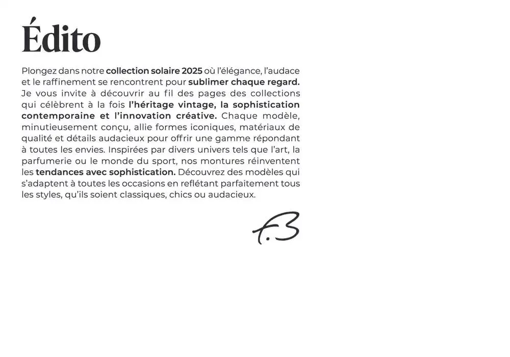 Lookbook Solaires 2025 du 19 février au 31 décembre 2025 - Catalogue page 6