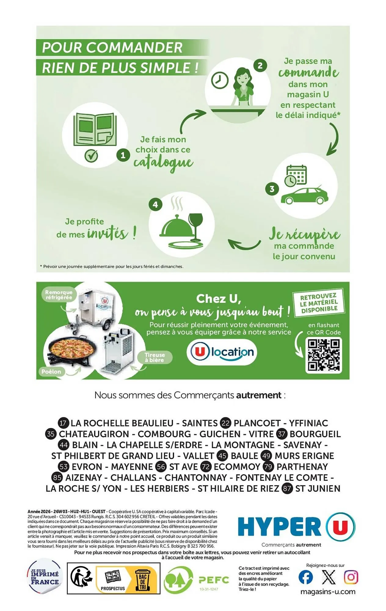 Catalogue Hyper U du 3 mars au 4 octobre 2026 - Catalogue page 44