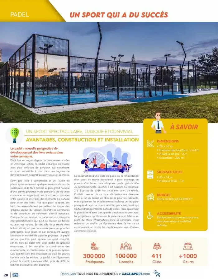 Equipement d'extérieur du 8 janvier au 31 mars 2025 - Catalogue page 20