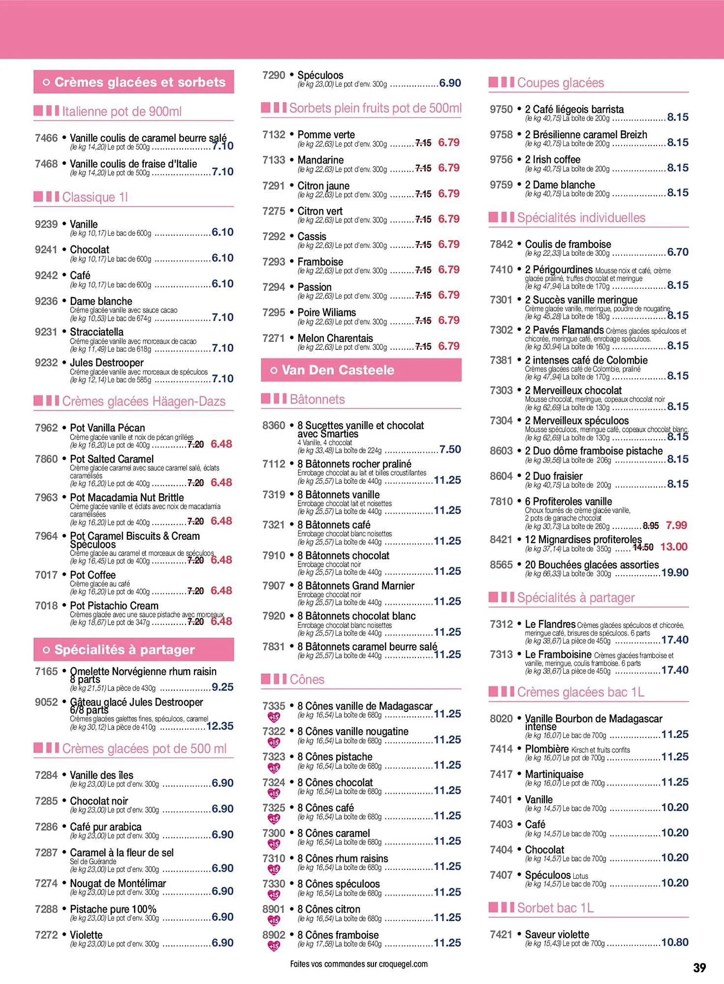 Catalogue Croque Gel du 2 mars au 2 avril 2026 - Catalogue page 39