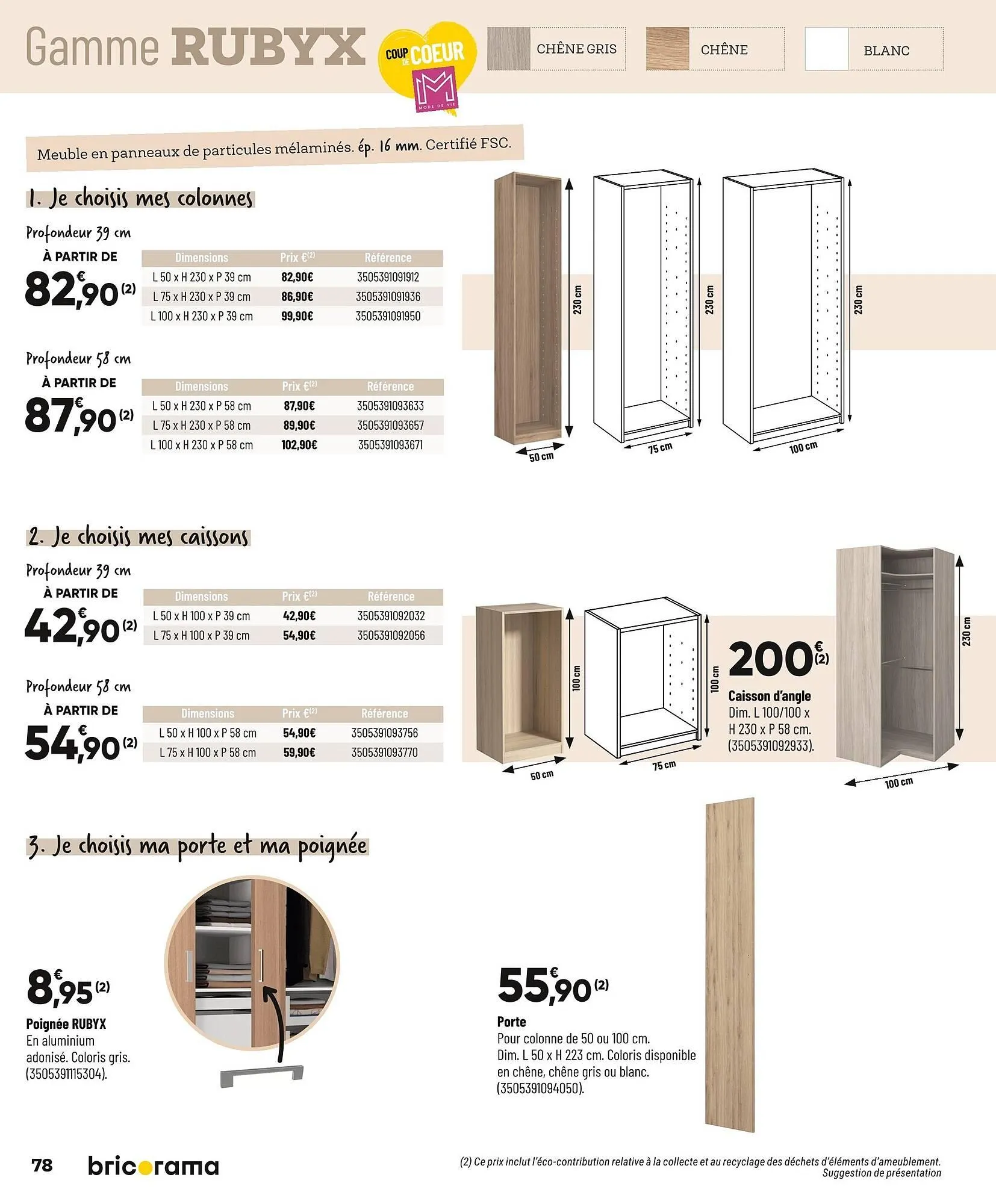 Catalogue Bricorama du 27 octobre au 7 décembre 2025 - Catalogue page 78