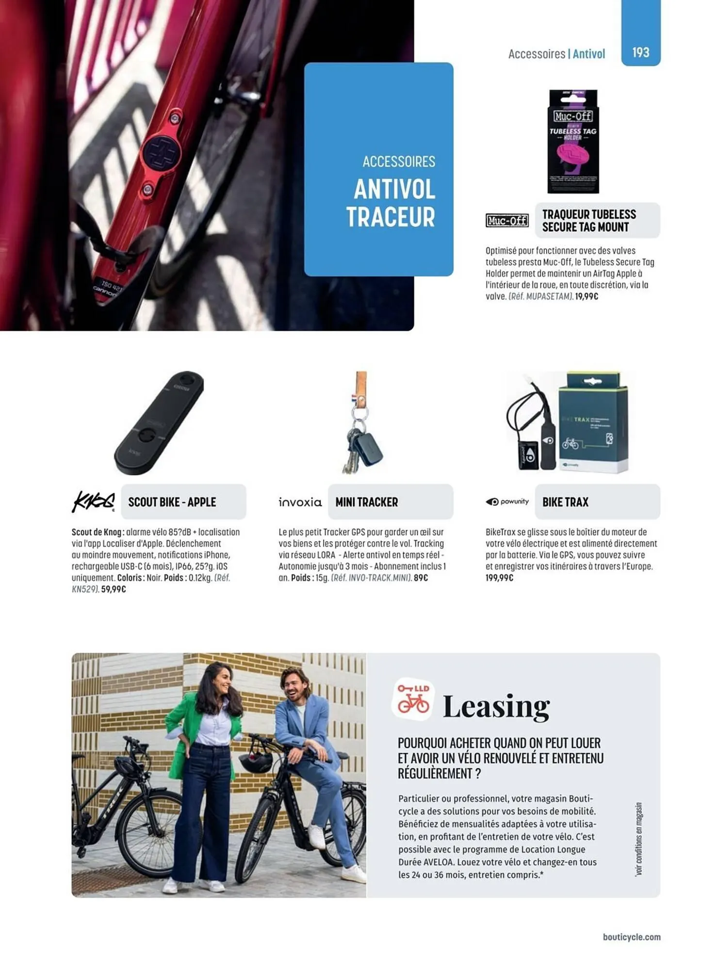 Catalogue Bouticycle du 27 janvier au 31 décembre 2026 - Catalogue page 193