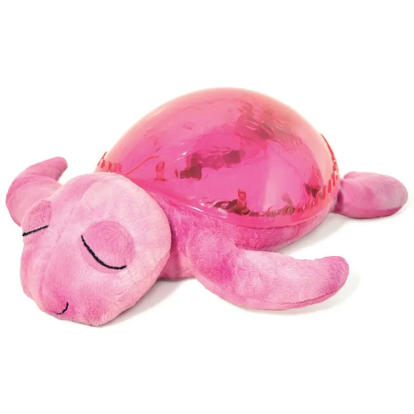 Veilleuse peluche Tranquil Turtle - Rose