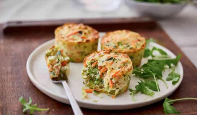 4 mini-gratins de légumes