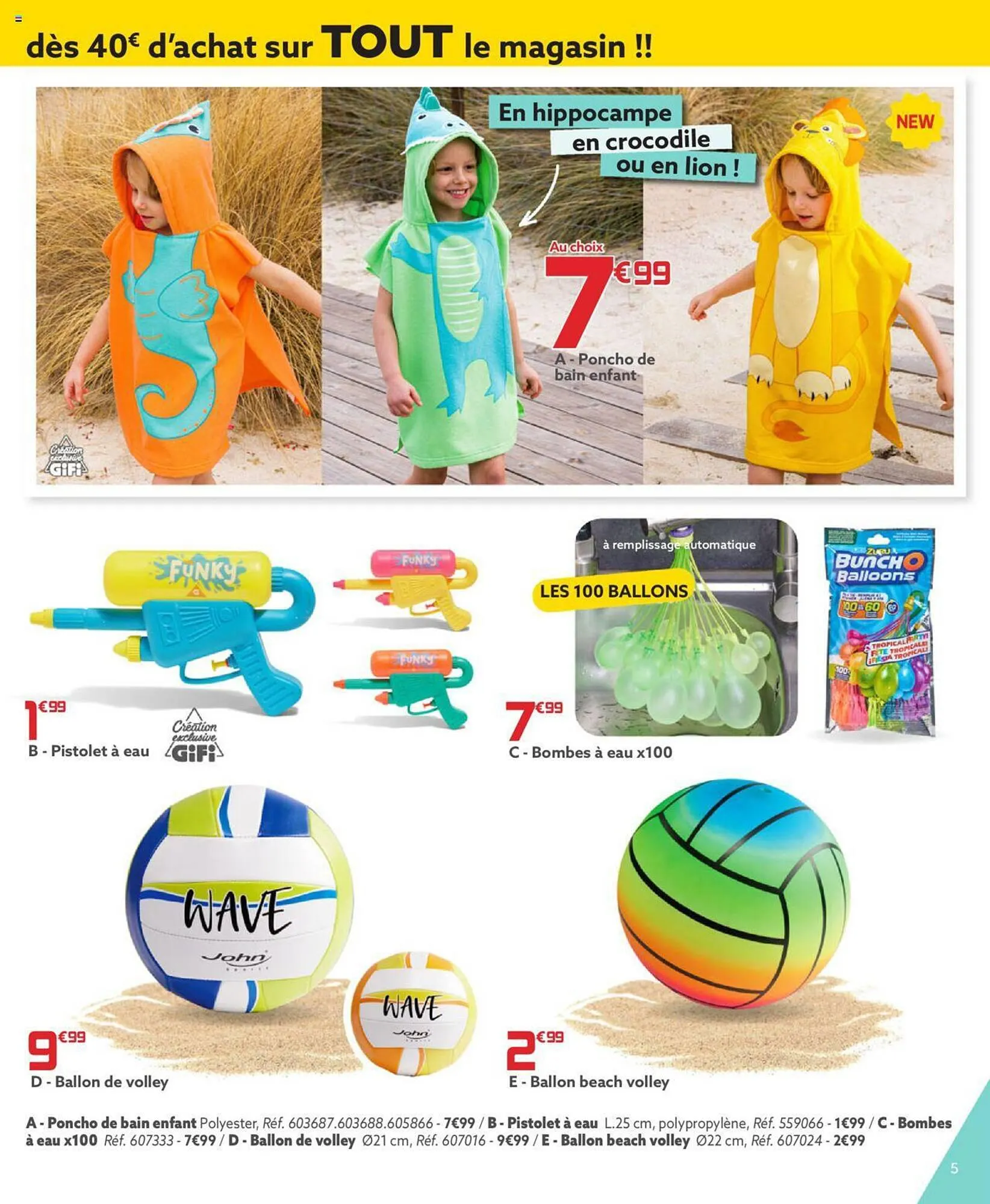 Catalogue GiFi du 17 juillet au 24 juillet 2023 - Catalogue page 5