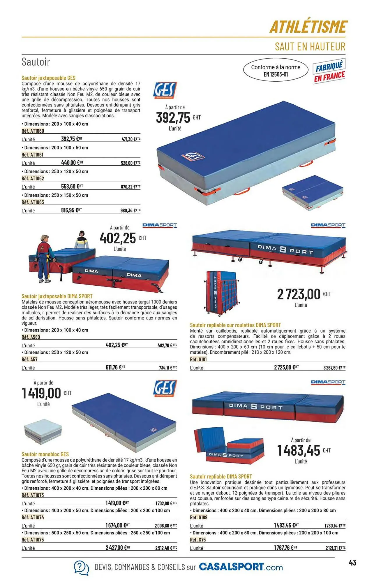 Catalogue Casal Sport du 22 janvier au 31 décembre 2026 - Catalogue page 15