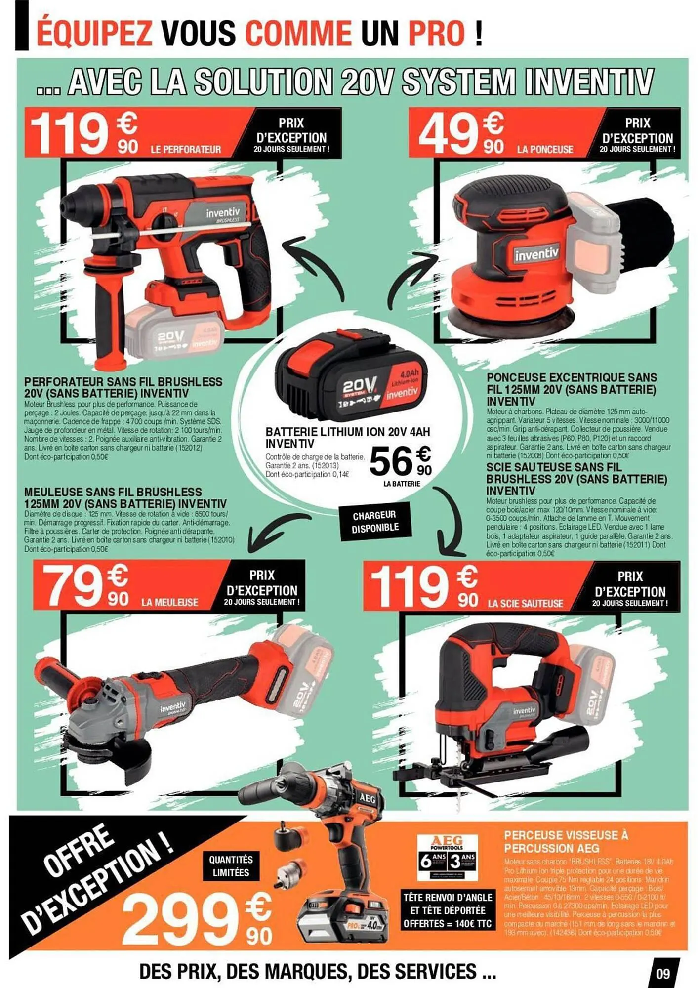 Catalogue Chretien Matériaux du 18 octobre au 10 novembre 2023 - Catalogue page 11