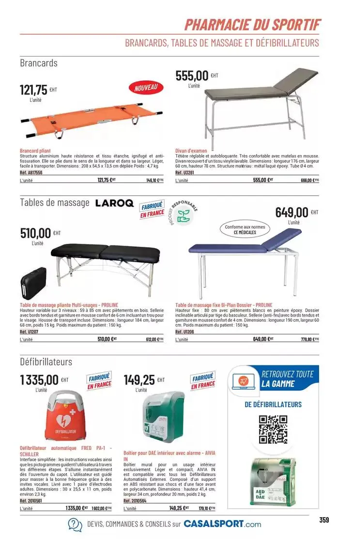 ÉQUIPEMENT SPORTIF du 6 mars au 31 décembre 2025 - Catalogue page 331