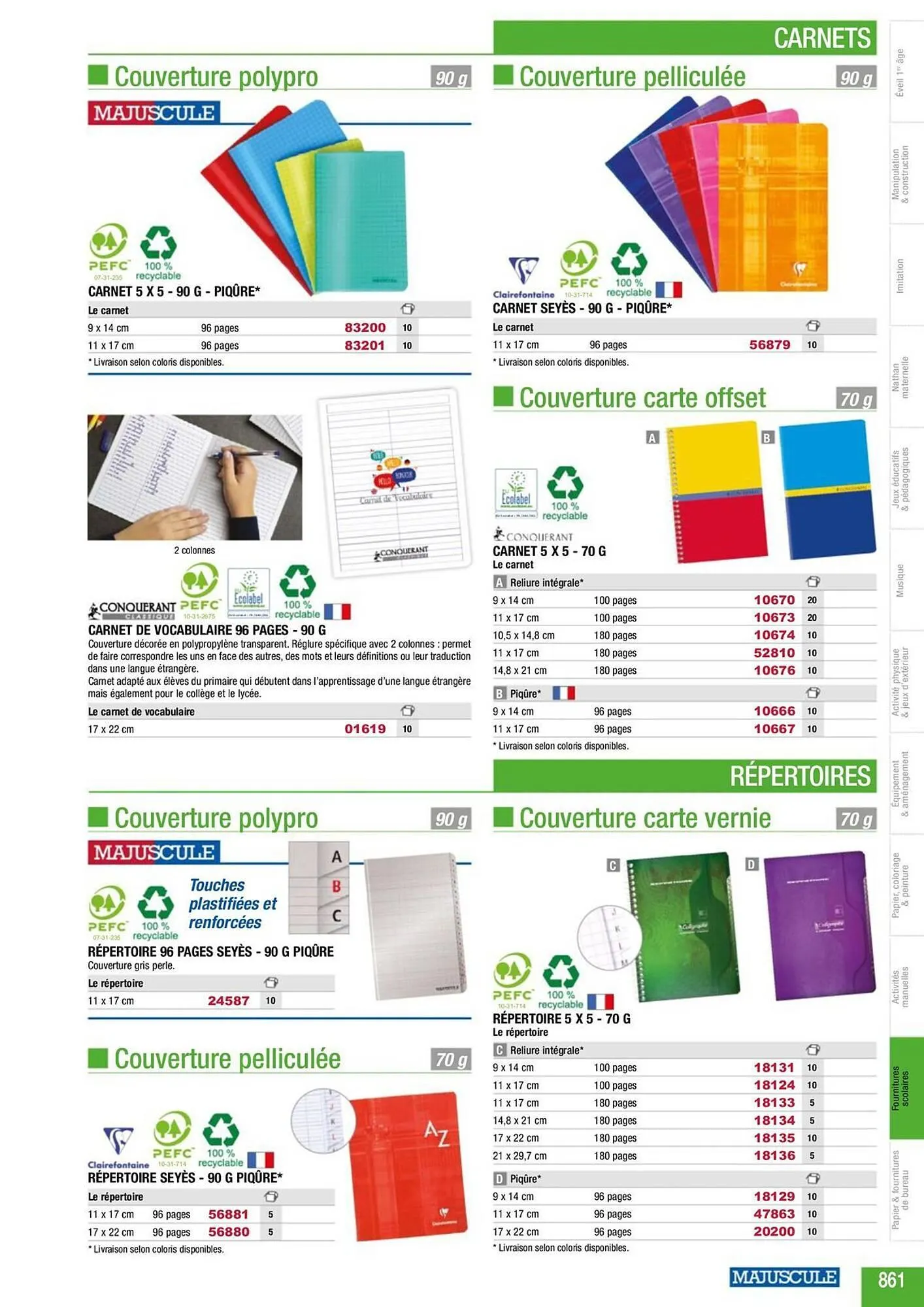 Catalogue Majuscule du 4 mars au 31 décembre 2025 - Catalogue page 885