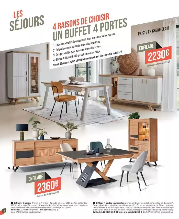 Jusqu'au 26 avril 2025, profitez d'une sélection de produits à prix d'exception dans votre magasin Gallery Tendances ! du 25 mars au 26 avril 2025 - Catalogue page 8