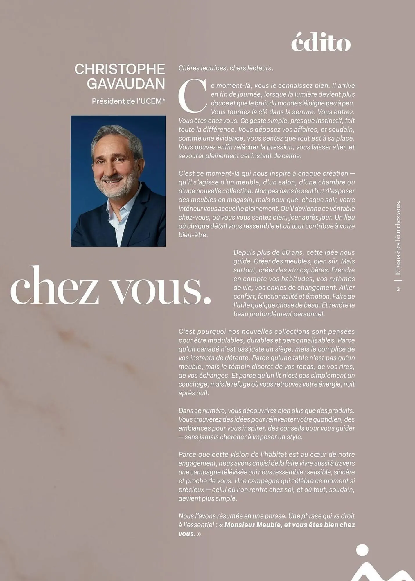 Catalogue monsieur meuble du 16 septembre au 31 mai 2026 - Catalogue page 3