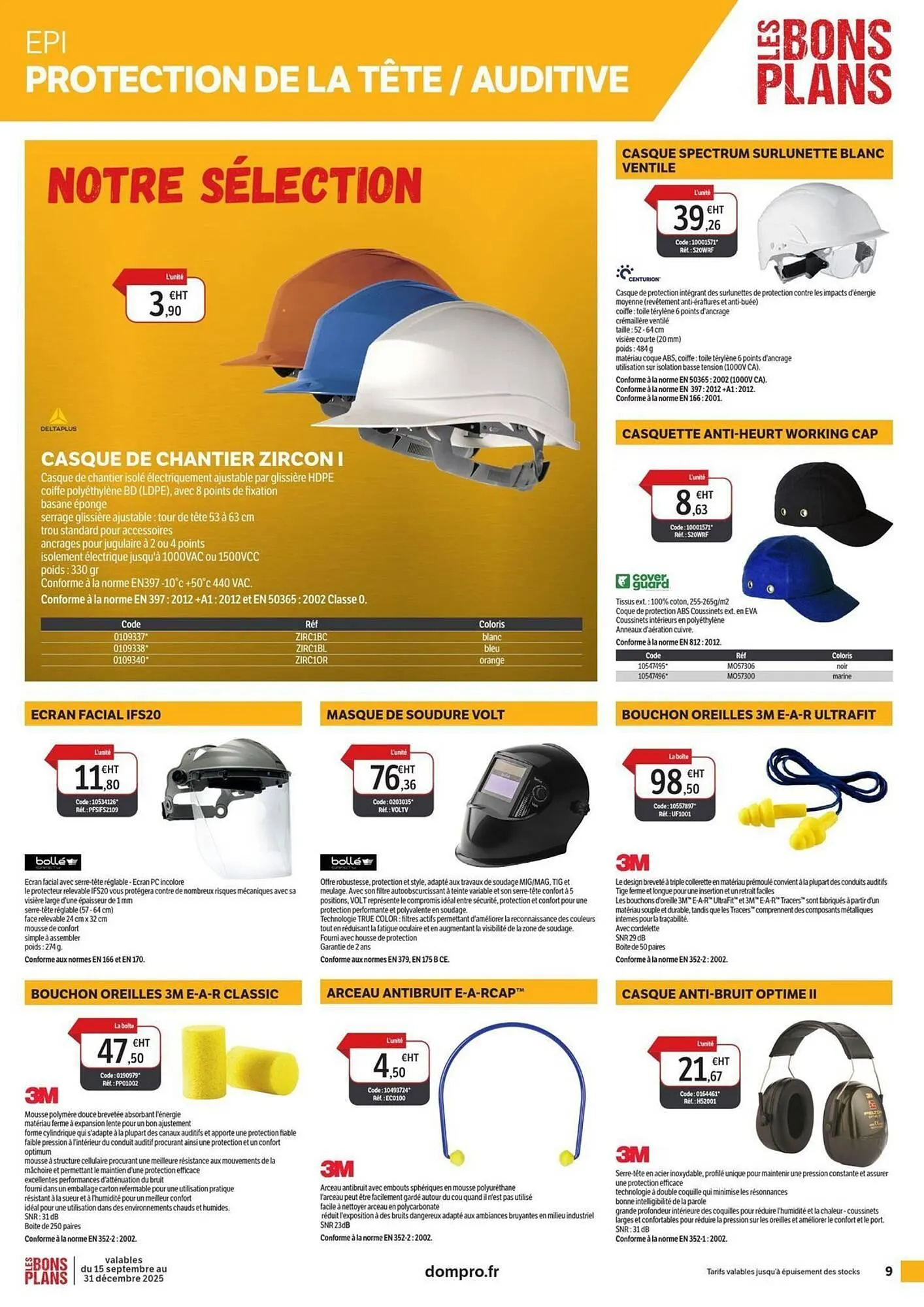 Catalogue DomPro du 16 septembre au 31 décembre 2025 - Catalogue page 9