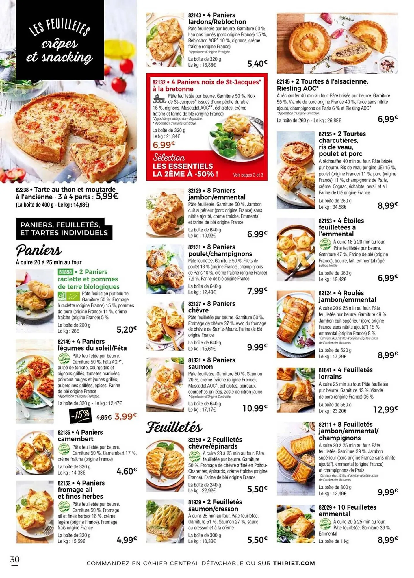 Catalogue Thiriet du 11 juillet au 6 août 2025 - Catalogue page 30