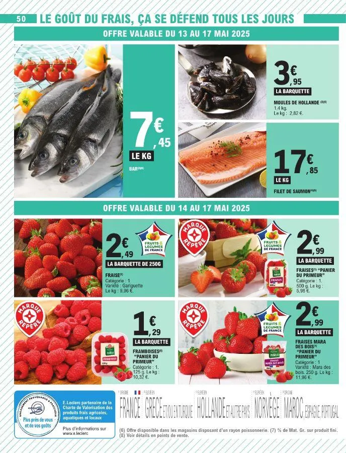 E. Leclerc du 13 mai au 24 mai 2025 - Catalogue page 50