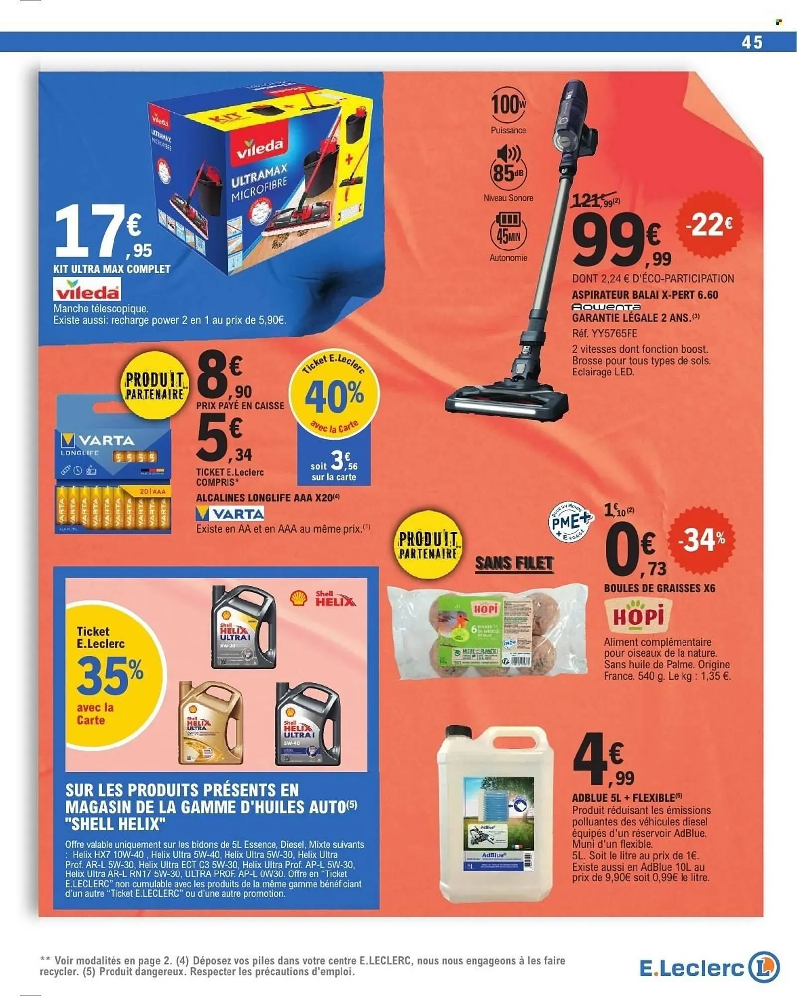 Catalogue E.Leclerc du 20 janvier au 31 janvier 2026 - Catalogue page 45