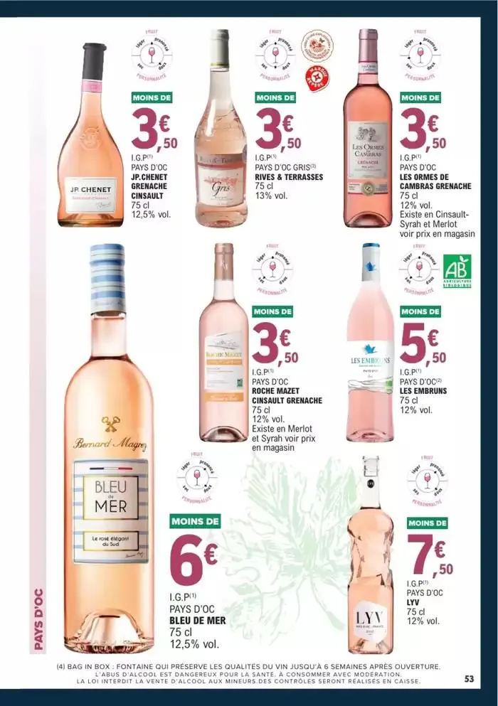 GUIDES DES VINS 2024/2025 du 1 avril au 31 décembre 2025 - Catalogue page 76