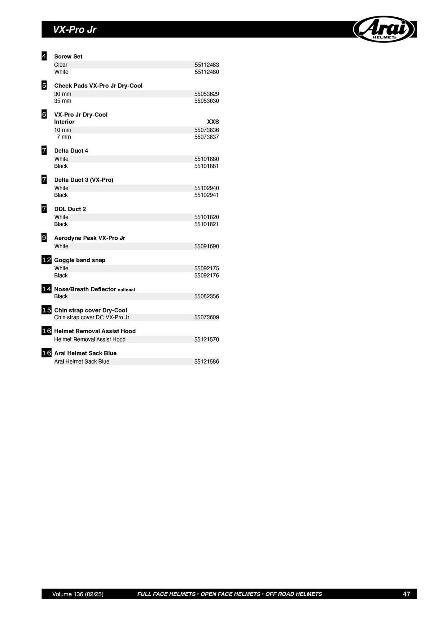 Catalogue Bihr du 21 février au 31 décembre 2025 - Catalogue page 47