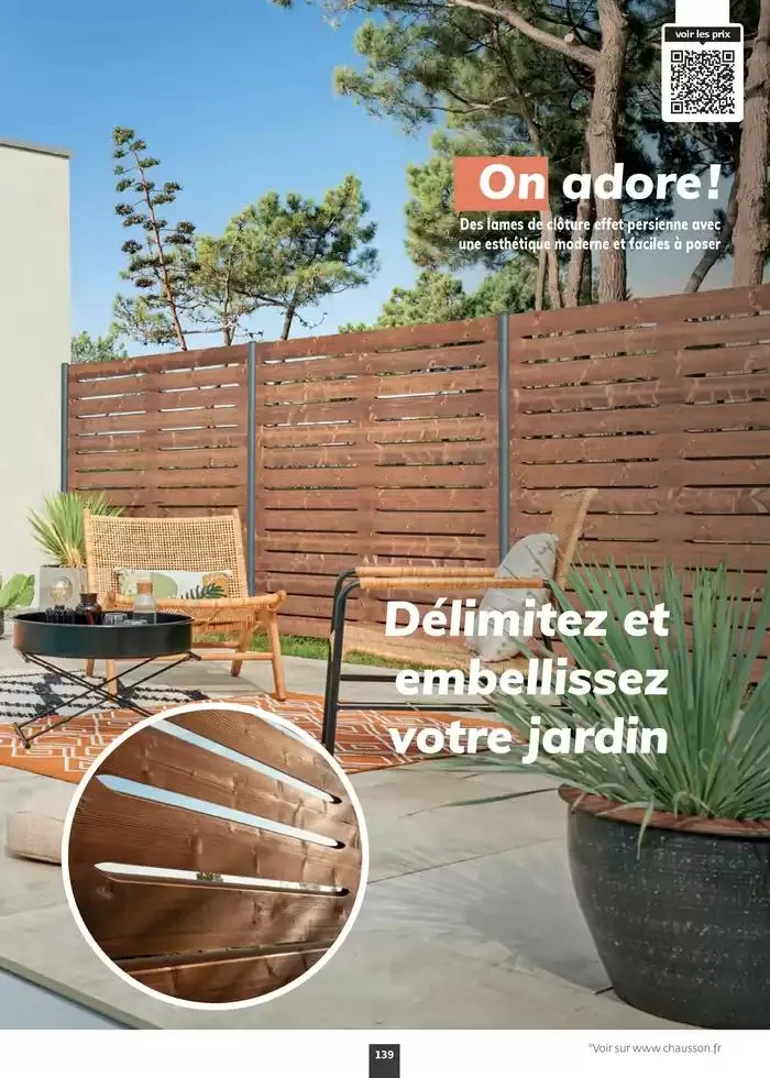 Aménagez votre extérieur SAISON 2025 du 1 janvier au 31 décembre 2025 - Catalogue page 141