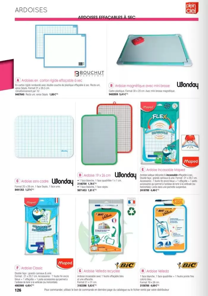 Écoles et loisirs 2025 du 1 janvier au 31 décembre 2025 - Catalogue page 126