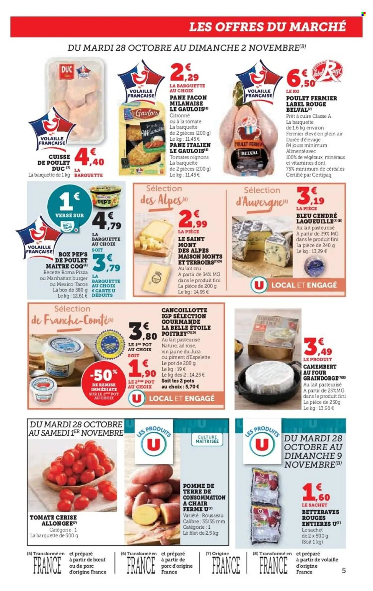 Catalogue U Express du 28 octobre au 9 novembre 2025 - Catalogue page 5