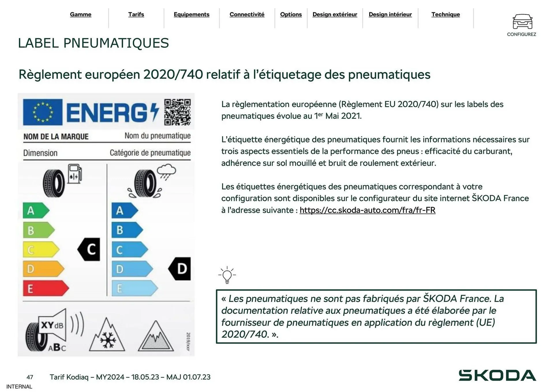 Catalogue Skoda du 29 août au 31 décembre 2023 - Catalogue page 47