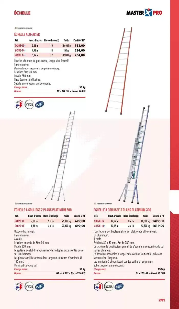 Essentiel Batiment 2025 du 3 janvier au 31 décembre 2025 - Catalogue page 243