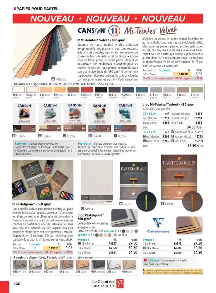 Catalogue Le Géant des Beaux-Arts du 6 janvier au 31 décembre 2025 - Catalogue page 47