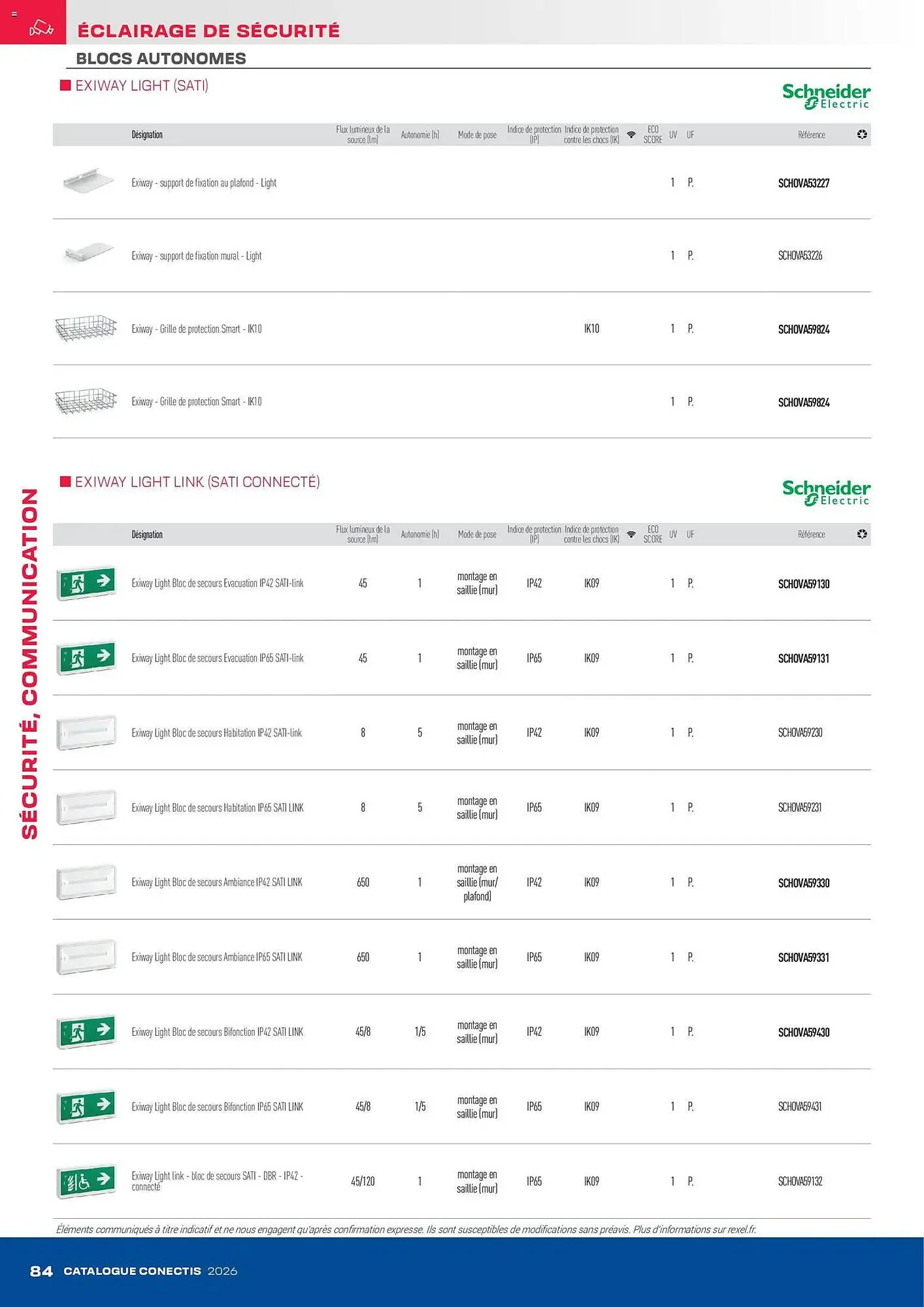 Catalogue Rexel du 10 avril au 31 décembre 2026 - Catalogue page 84