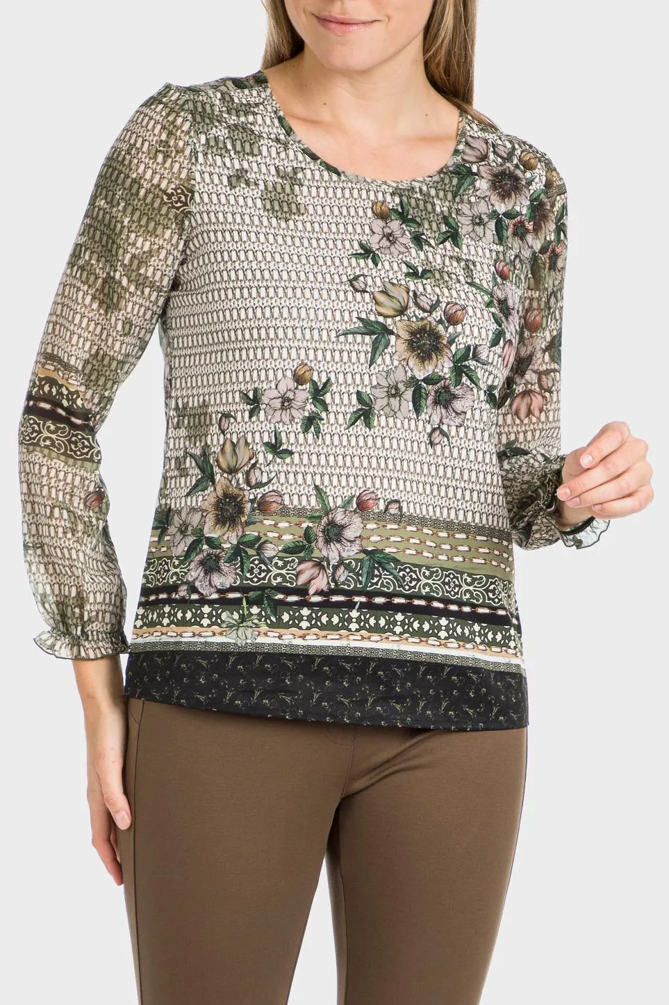 T-shirt imprimé floral