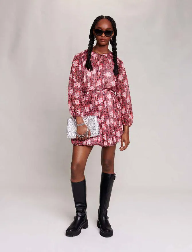 Bottines en cuir à plateforme