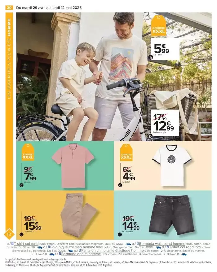 TEXTILE SPÉCIAL FÊTES du 29 avril au 12 mai 2025 - Catalogue page 22