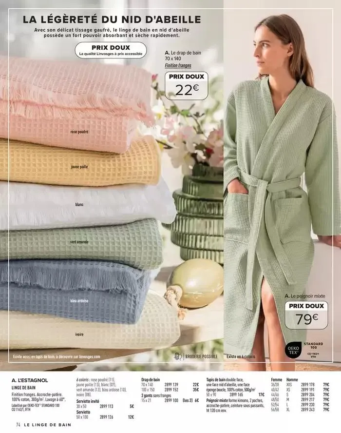 PRINTEMPS - ÉTÉ 2025 du 5 février au 31 août 2025 - Catalogue page 76