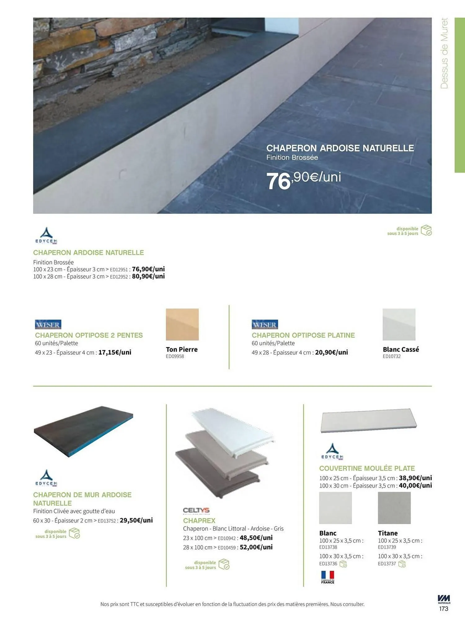 Catalogue VM Matériaux du 11 juin au 30 juin 2026 - Catalogue page 173