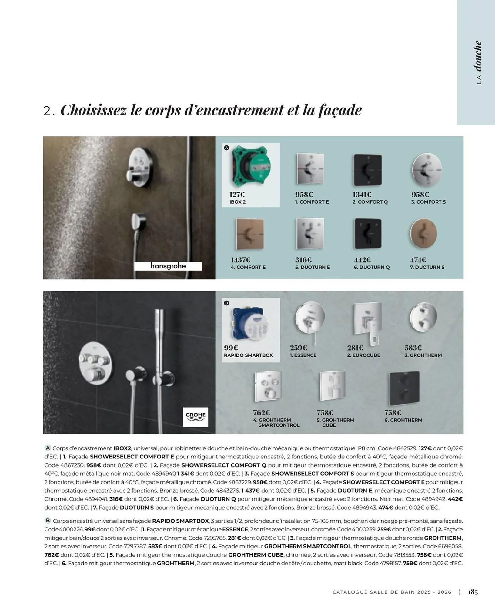 Catalogue Cedeo du 3 juin au 31 décembre 2025 - Catalogue page 185