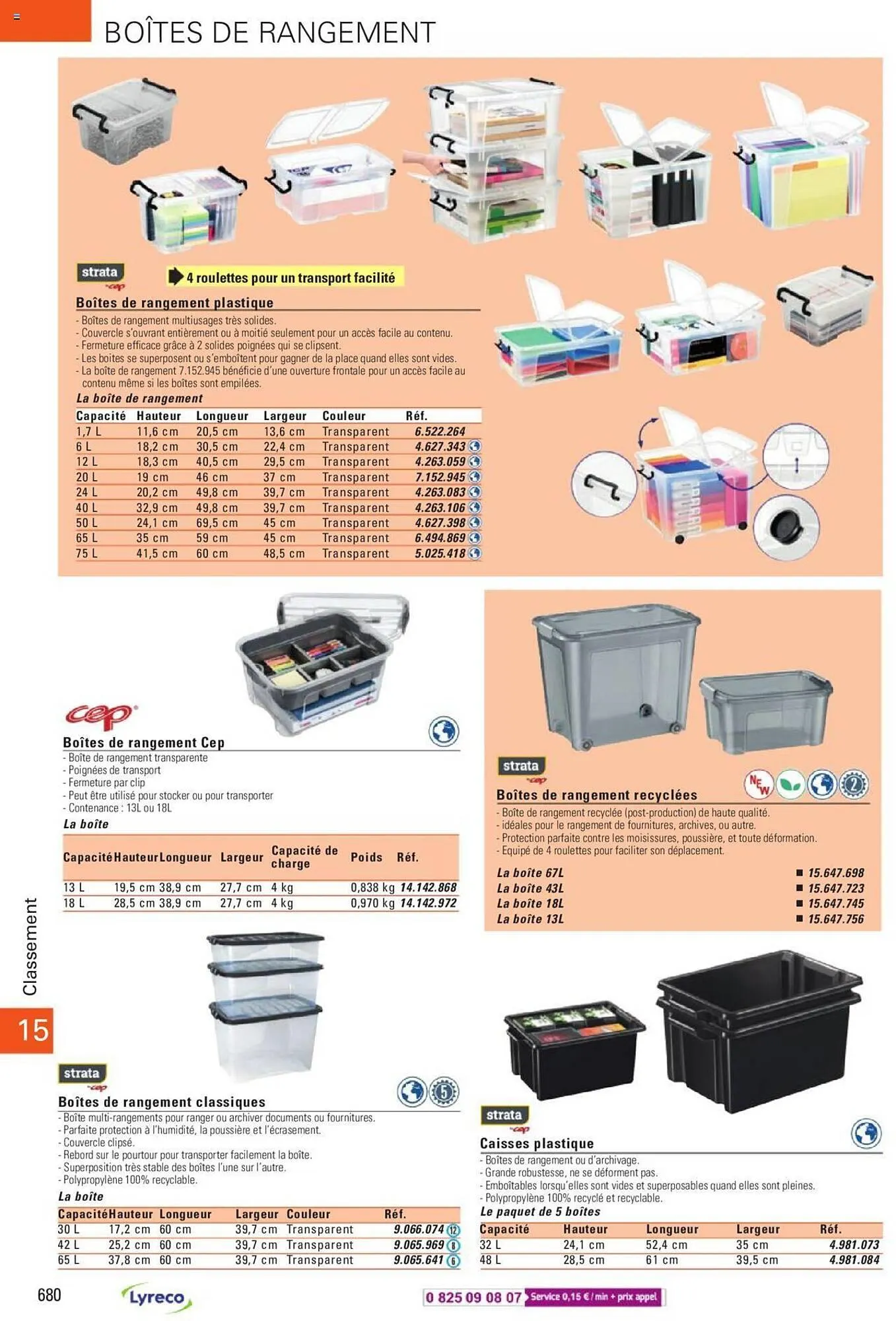 Catalogue Lyreco du 15 mai au 31 décembre 2023 - Catalogue page 680