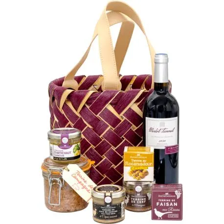 Panier gourmand "Panier des saveurs"