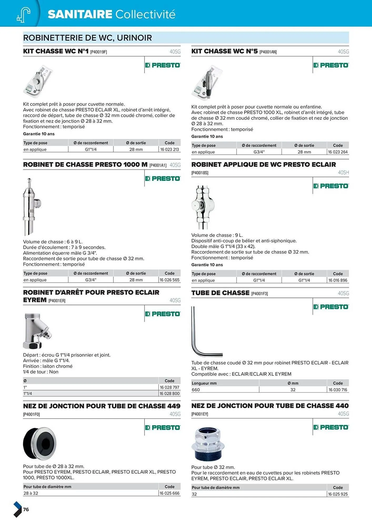 Catalogue Prolians du 2 octobre au 31 décembre 2025 - Catalogue page 76