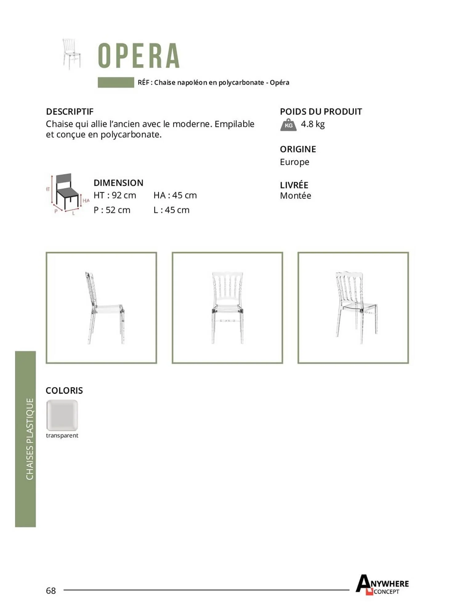 Catalogue 4 Pieds du 26 avril au 31 décembre 2023 - Catalogue page 68