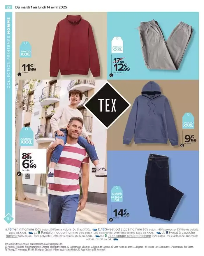 TEXTILE SPÉCIAL PRINTEMPS 2 du 1 avril au 14 avril 2025 - Catalogue page 24