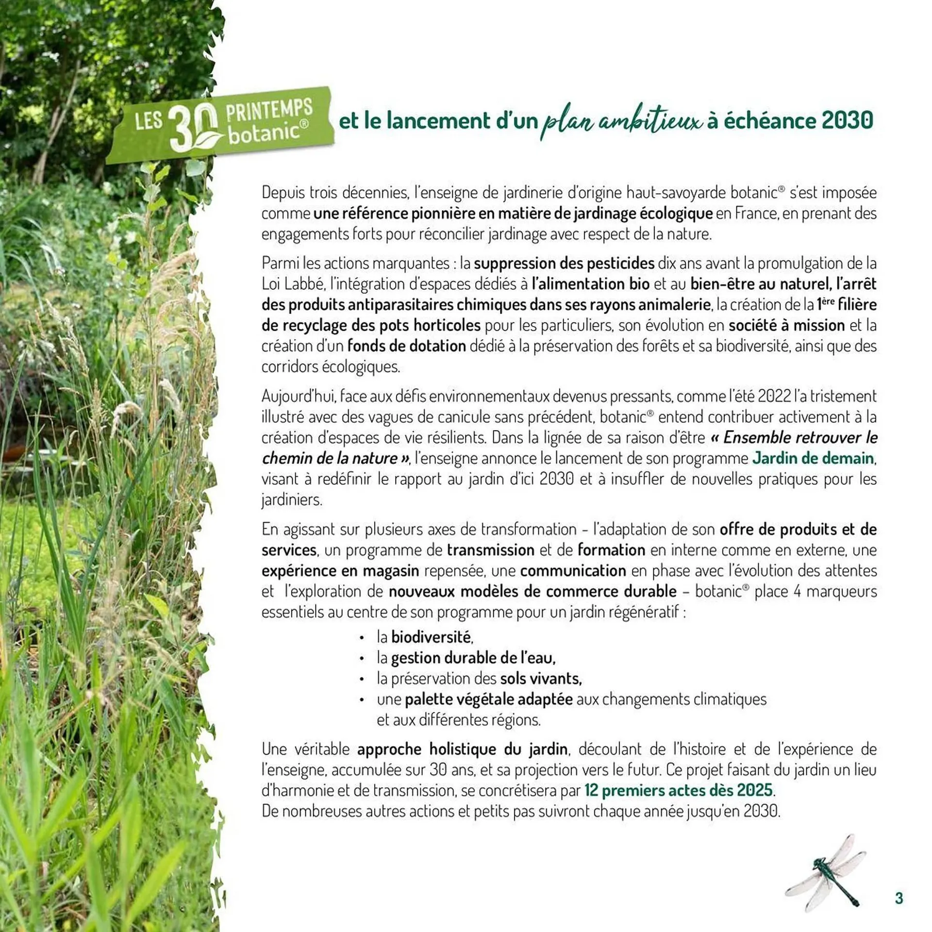 Catalogue Botanic du 4 juin au 1 novembre 2025 - Catalogue page 3
