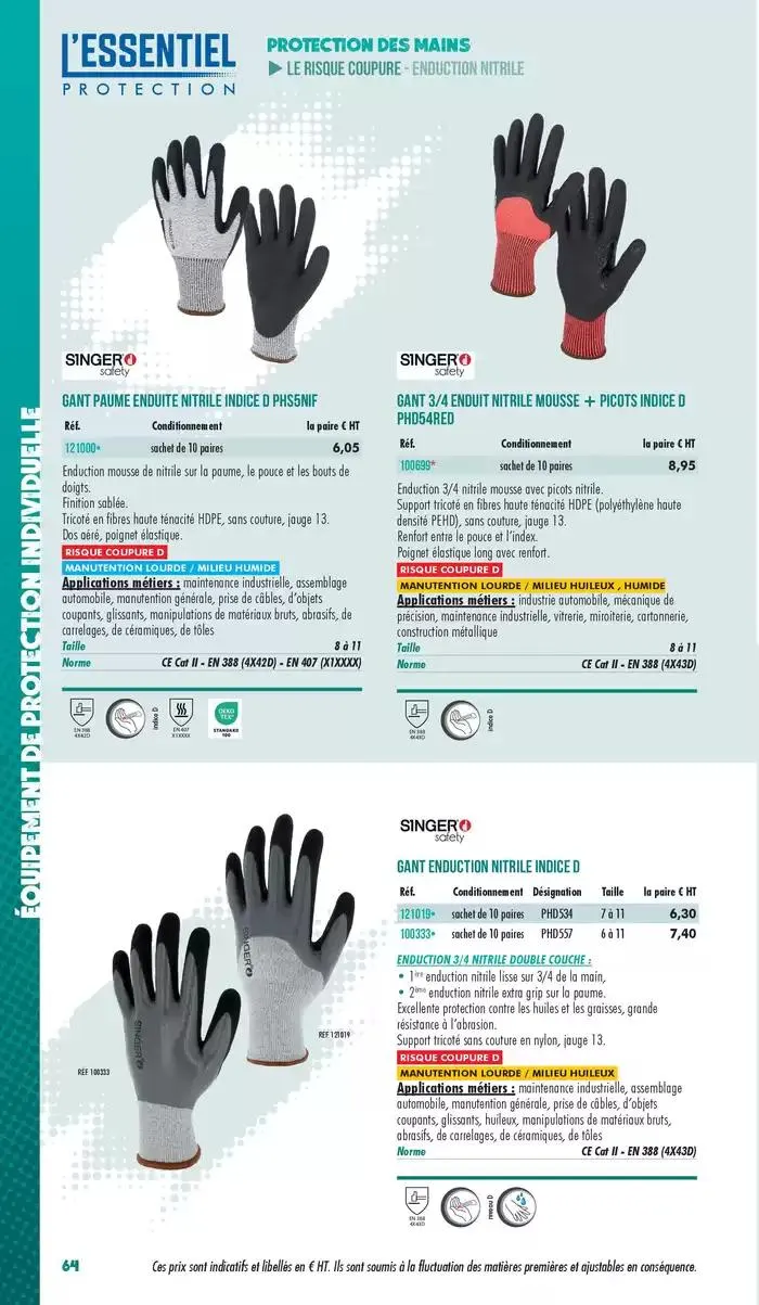 Essentiel Protection 2025 tarifé du 3 mars au 31 décembre 2025 - Catalogue page 66