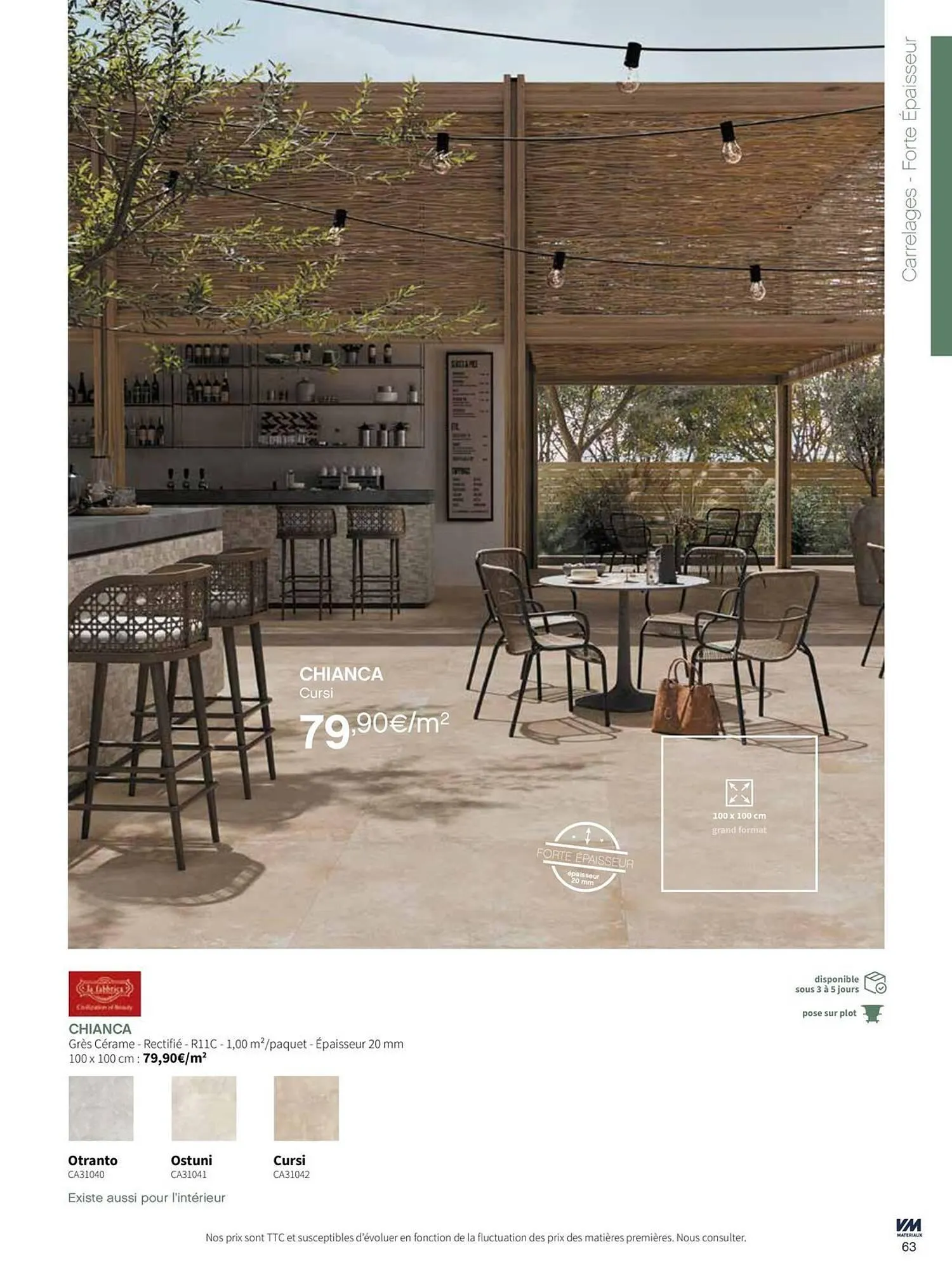 Catalogue VM Matériaux du 14 mars au 20 janvier 2026 - Catalogue page 63