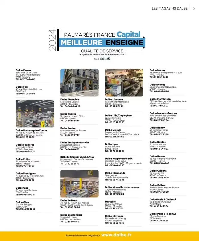 CATALOGUE DALBE 2025 du 27 janvier au 31 décembre 2025 - Catalogue page 7