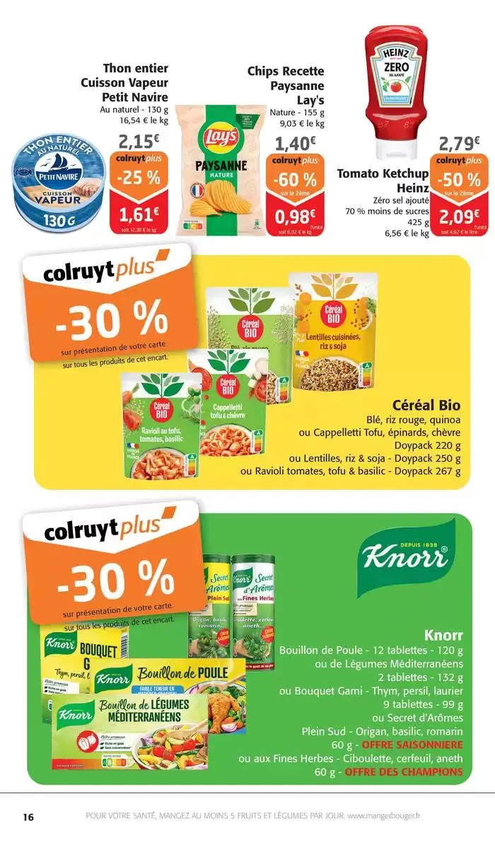 Prix - qualitè du 31 mars au 6 avril 2025 - Catalogue page 16