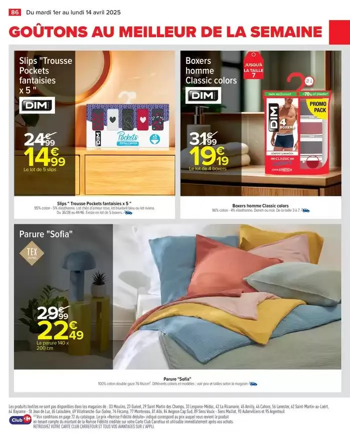 LE COIN DES ENFANTS du 1 avril au 14 avril 2025 - Catalogue page 90