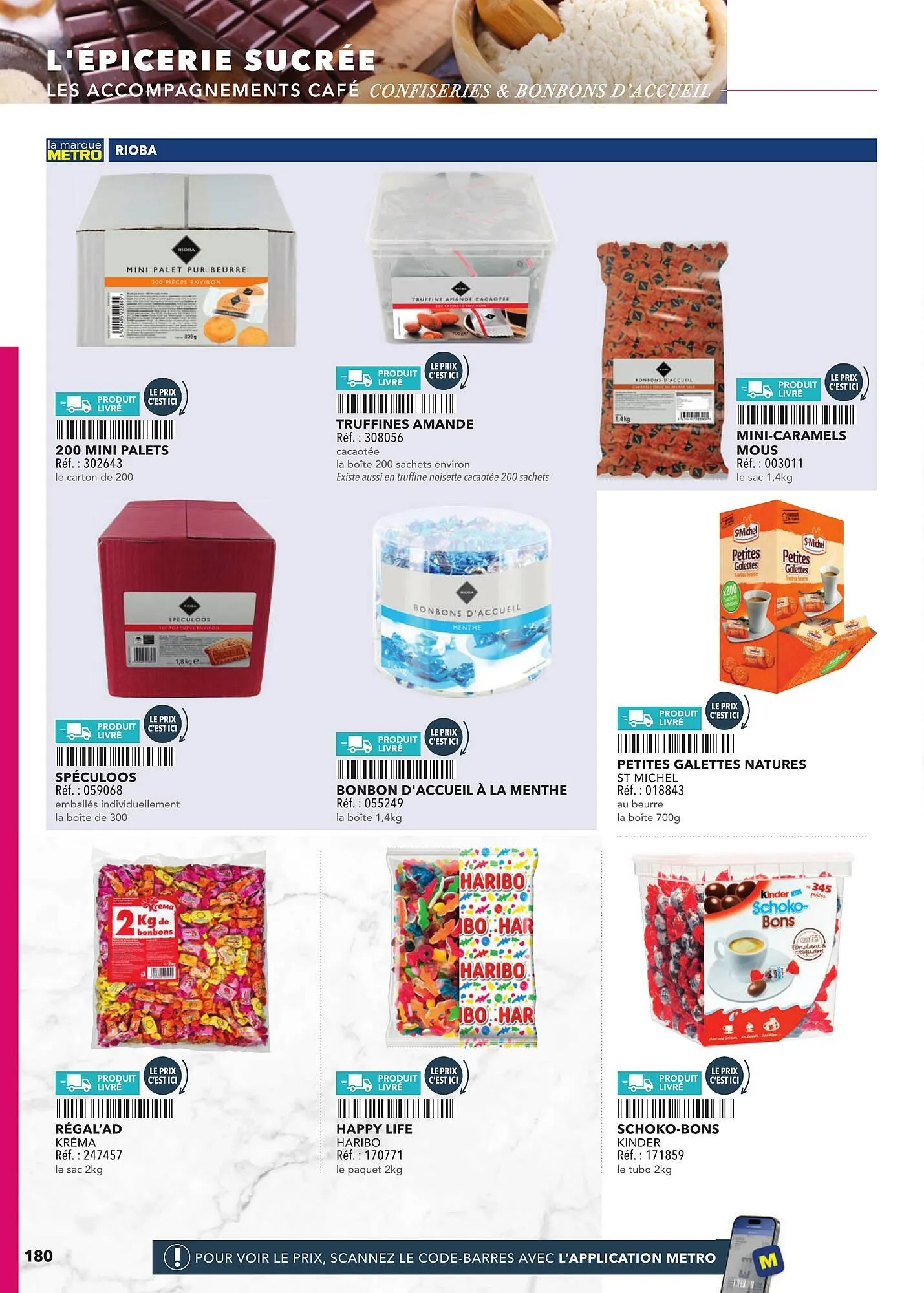 Catalogue METRO du 2 mars au 31 décembre 2025 - Catalogue page 180