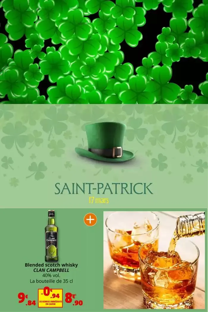 POUR FÊTER LA SAINT-PATRICK du 12 mars au 23 mars 2025 - Catalogue page 3