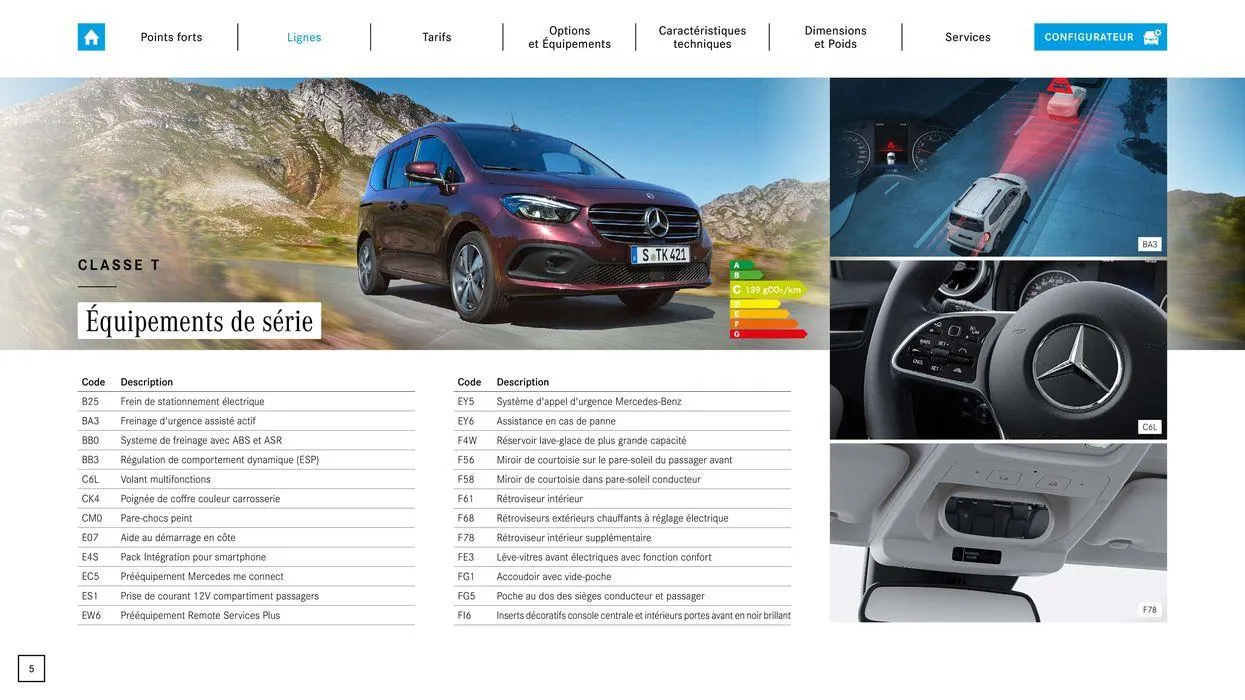 Classe T du 9 septembre au 31 août 2025 - Catalogue page 5