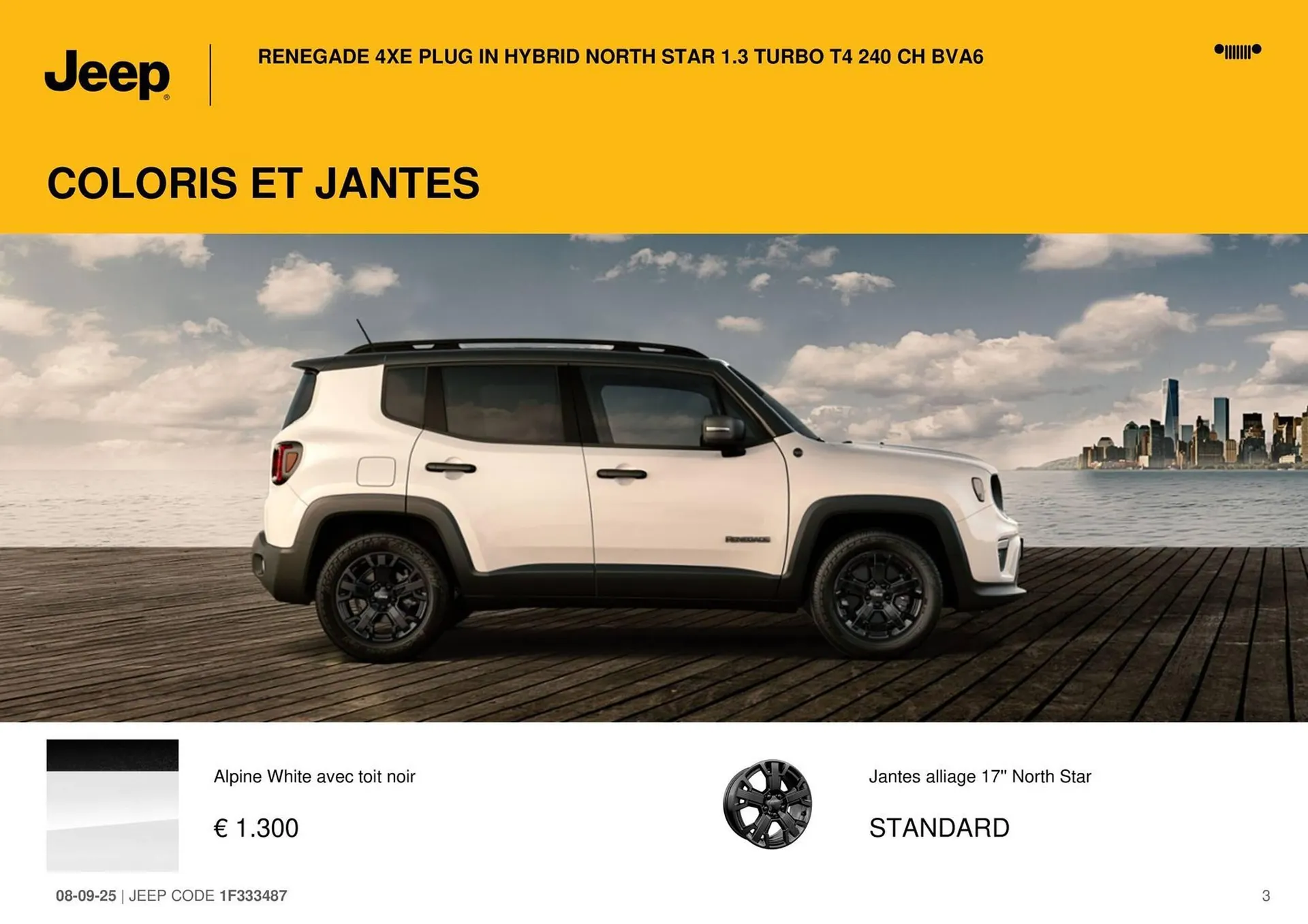 Catalogue Jeep du 8 septembre au 30 septembre 2026 - Catalogue page 3